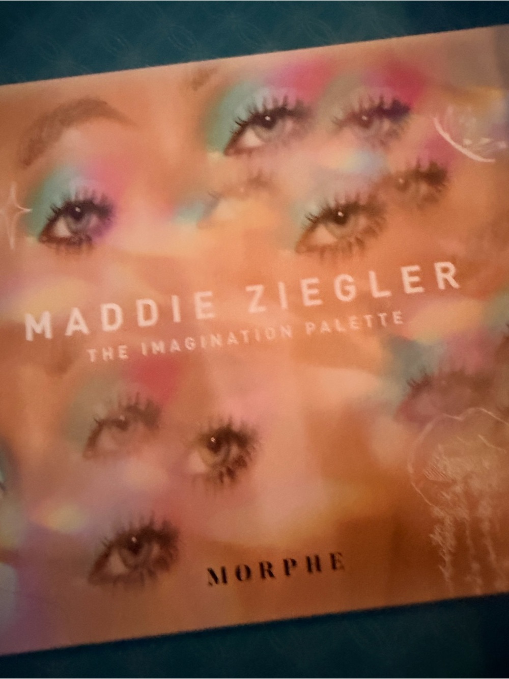 Morphe Maddie Ziegler Imagination Palette - Pink, Blue, Purple, Green, Yellow